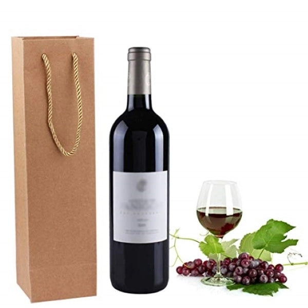 Brown Kraft Paper Gift Bags with Handles.