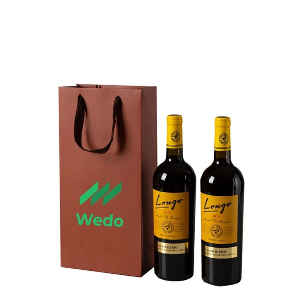 Quality Paper Bags with Customized Colors and Handles.