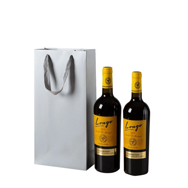 Quality Paper Bags with Customized Colors and Handles.