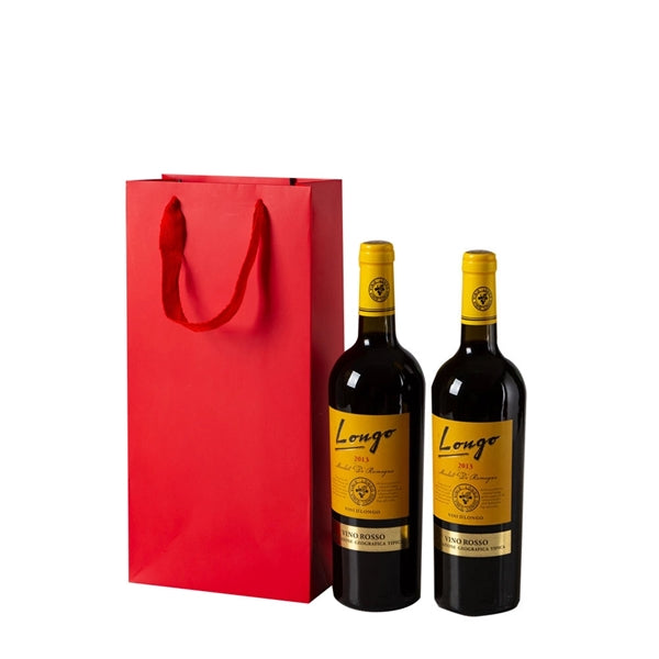 Quality Paper Bags with Customized Colors and Handles.