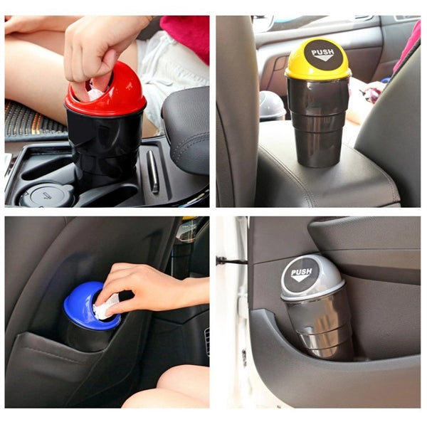 Car Rubbish Bin Trash Can For Automobile