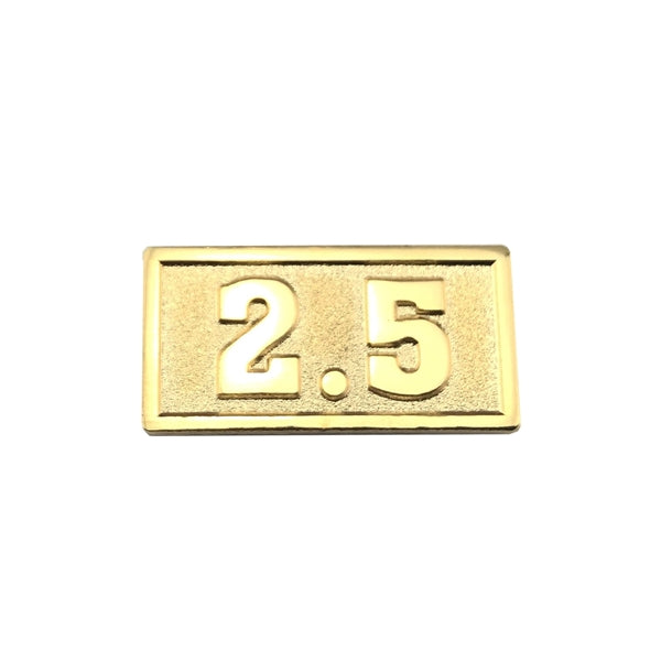 1" Die Struck Custom shaped Lapel Pins