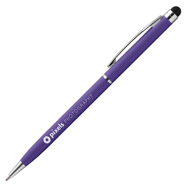 UltraSlim Softy w/ Stylus - Laser Engraved - Metal Pen