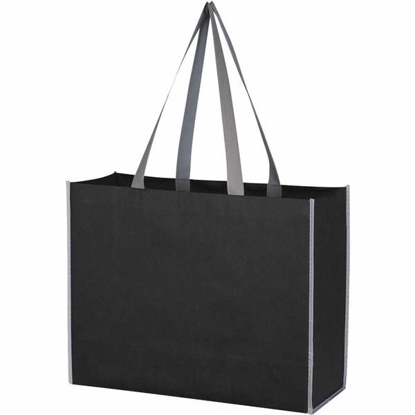 12.5" x 16.25" x 6" Non-Woven Reflective Tote Bag