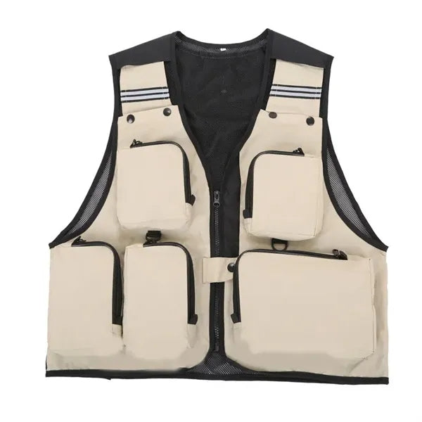 Work Photography Fishing Vest with Pockets