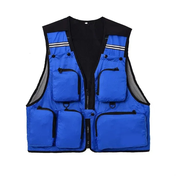 Work Photography Fishing Vest with Pockets