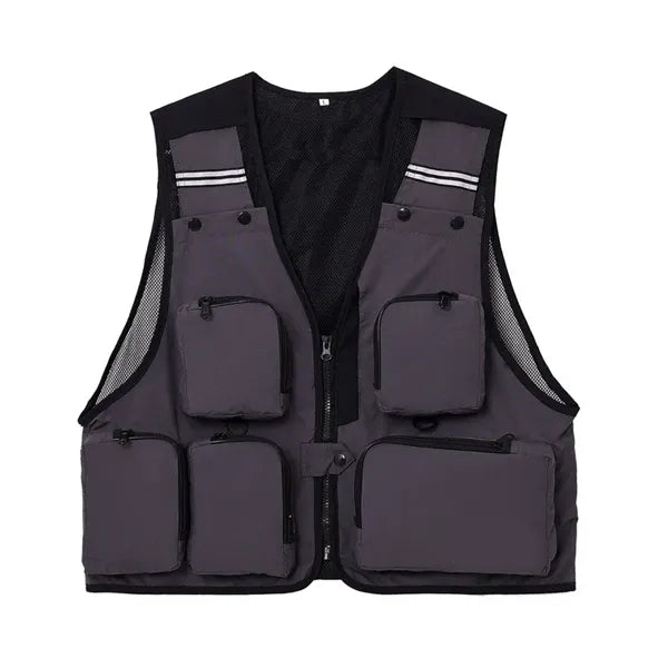 Work Photography Fishing Vest with Pockets