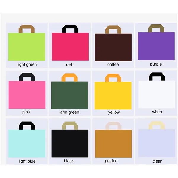 PVC Shopping Tote Handbag
