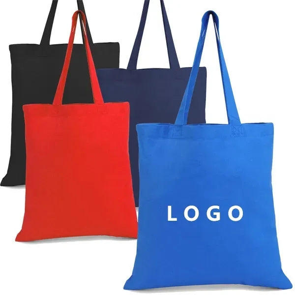 Colored Cotton Tote