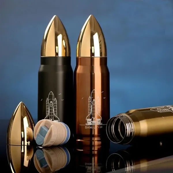 Bullet Shape Stainless Steel Vacuum Cup Thermos Bottle