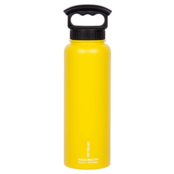 40 oz / 1.1 L Bottle w/ 3-Finger Grip Lid