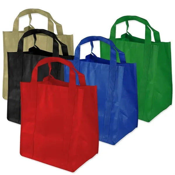 14" x 12" x 8" Non-Woven Grocery Tote Bag