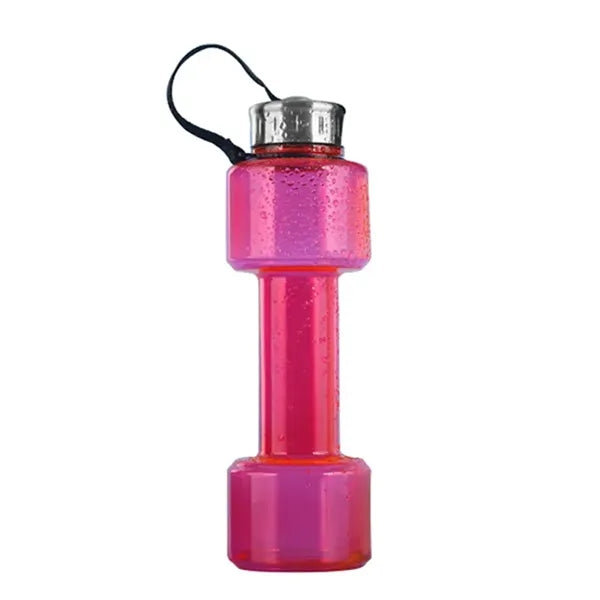 25oz Gym Dumbbell Shape Sports Water Bottle