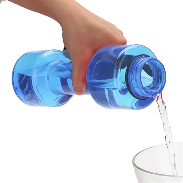 25oz Gym Dumbbell Shape Sports Water Bottle