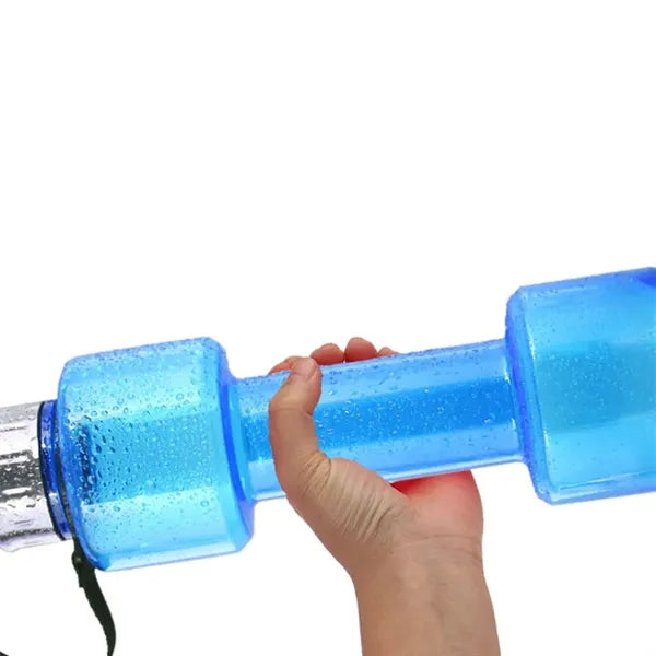 25oz Gym Dumbbell Shape Sports Water Bottle