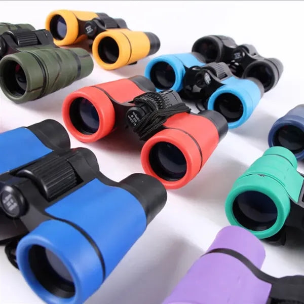 Children Telescope 4X Binoculars Focus Adjustable Glass Lens