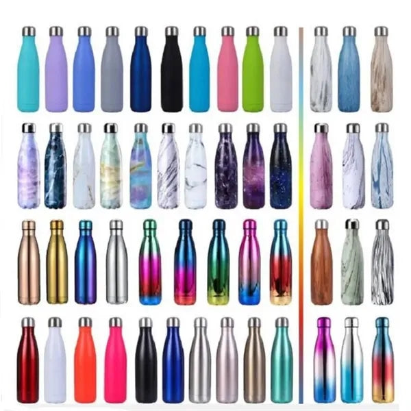 17oz Double Wall Insulated Stainless Steel Water Bottle
