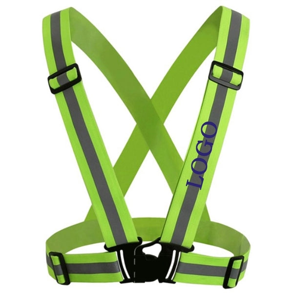 Adjustable Reflective Gear Strap Vest