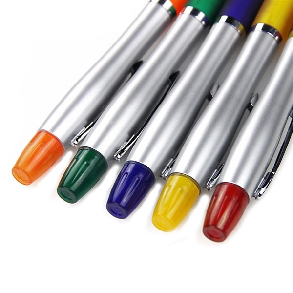2-in-1 Grip Pen and Highlighter