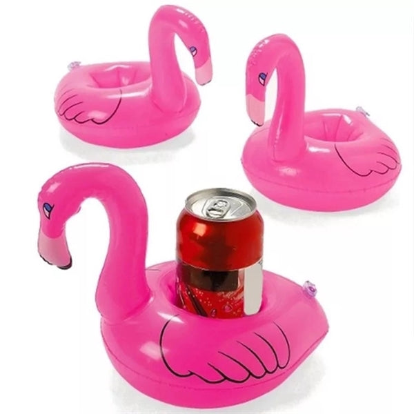 Inflatable Pink Flamingo Floating Coaster