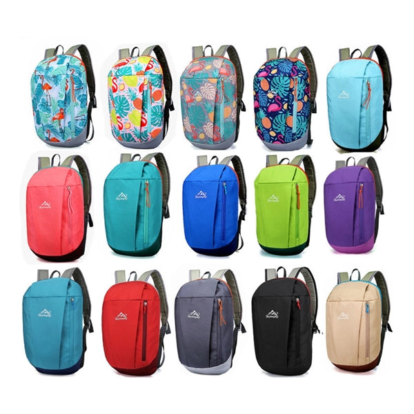 Kids Adult Outdoor Backpack Daypack Mini Small Sport Bag 10L