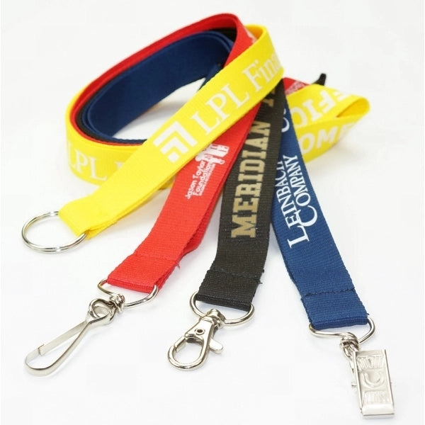 3/4" Polyester printed Lanyards 7 days service free shipping