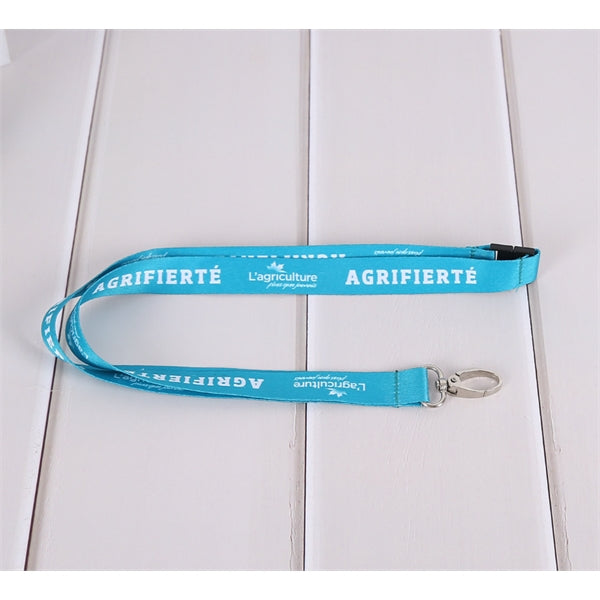 Lanyards Safety Breakaway, screen printed lanyard