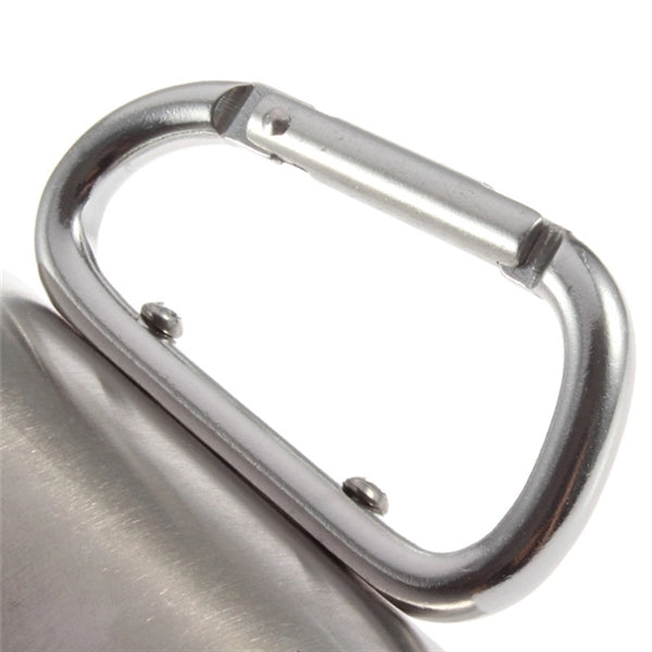 7OZ Carabiner Stainless SteelOutdoor Camping Carabiner Cup