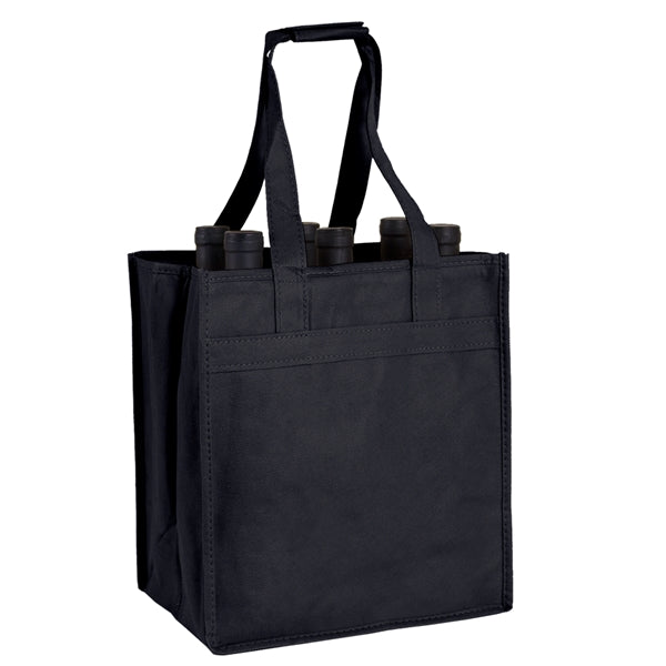 Non-Woven 6 Bottle Wine Tote