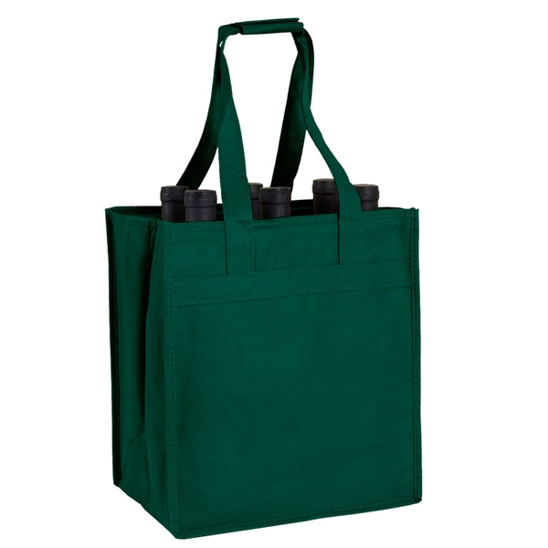 Non-Woven 6 Bottle Wine Tote