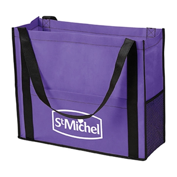 Chandler Non-Woven Mesh Tote Bag with Gusset