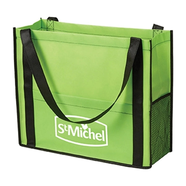 Chandler Non-Woven Mesh Tote Bag with Gusset