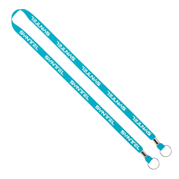 Import Rush 1/2" Polyester 2-Ended Lanyard with Crimps