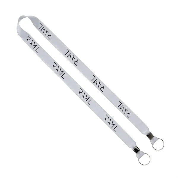 Import Rush 3/4" Polyester 2-Ended Lanyard with Crimps