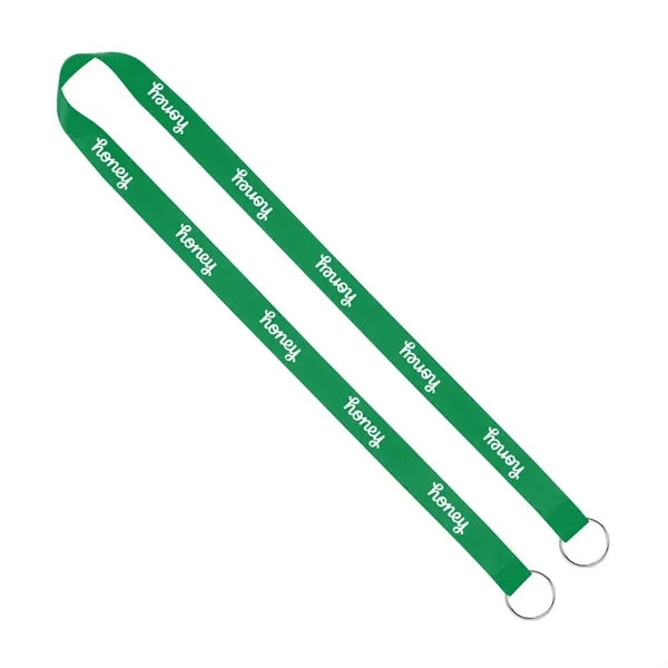 Import Rush 3/4" Polyester Sewn 2-Ended Lanyard