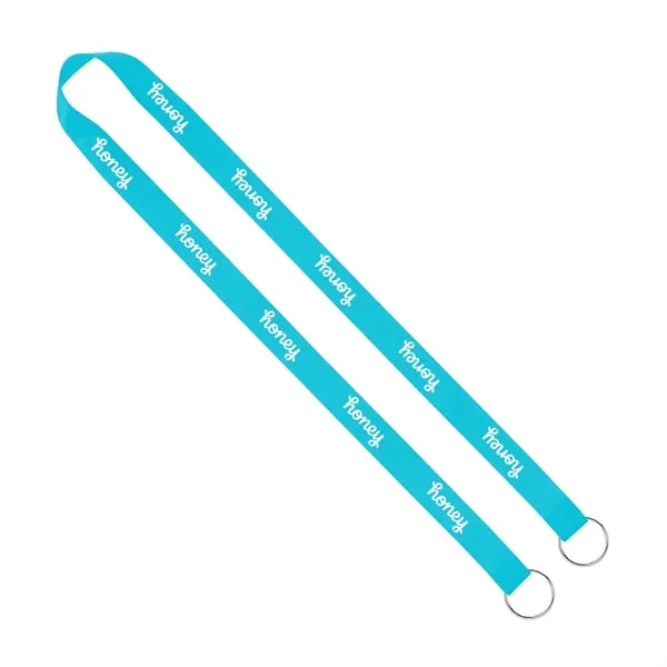 Import Rush 3/4" Polyester Sewn 2-Ended Lanyard