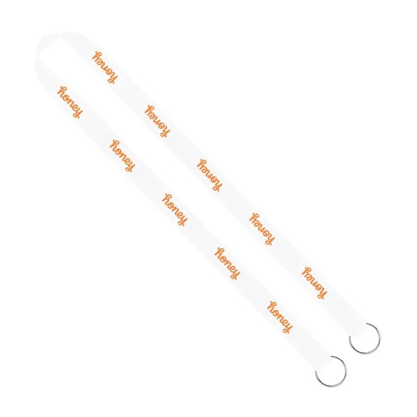 Import Rush 3/4" Polyester Sewn 2-Ended Lanyard