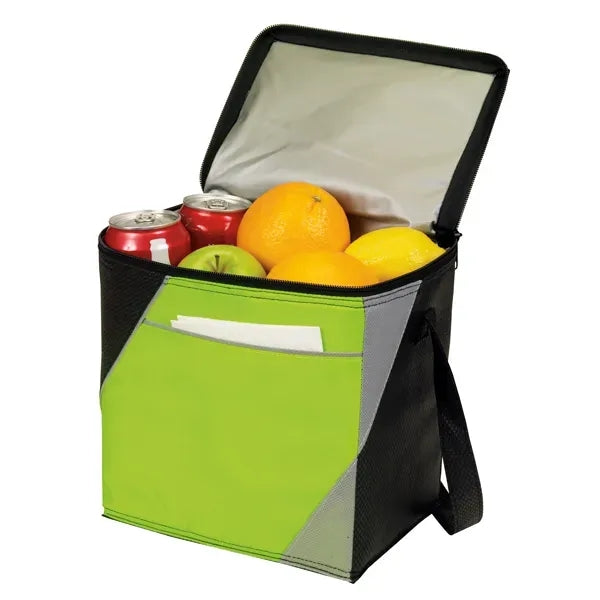 8 Pack Color Block Cooler Bag with Shoulder Strap