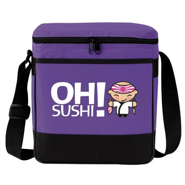 12 Can Deluxe Insulated Cooler Bag