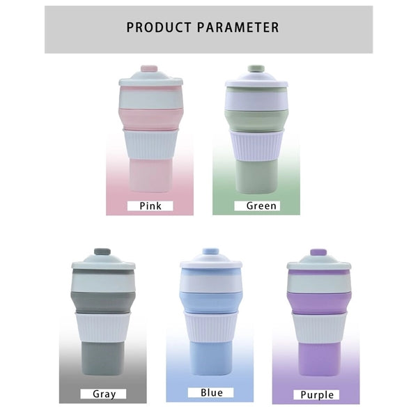 Magic Silicone Collapsible Coffee Cup