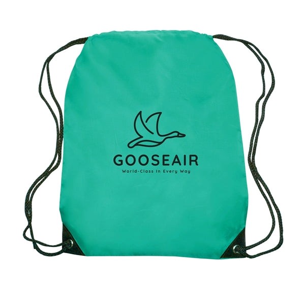 Venture Drawstring Backpack (1 Color Imprint)