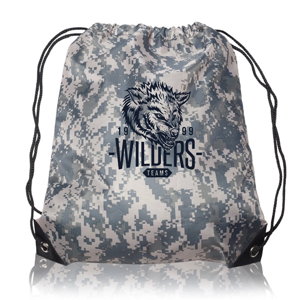 Venture Drawstring Backpack (1 Color Imprint)