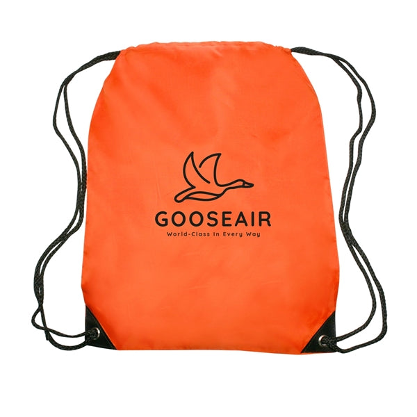 Venture Drawstring Backpack (1 Color Imprint)