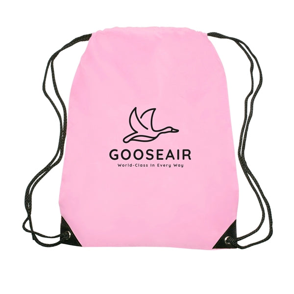 Venture Drawstring Backpack (1 Color Imprint)