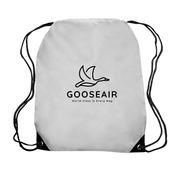Venture Drawstring Backpack (1 Color Imprint)