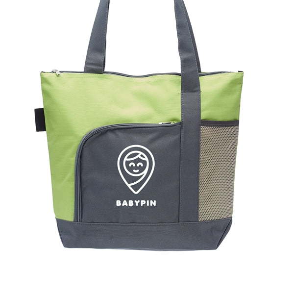 Pioneer Two-Tone Tote Bag (1 Color Imprint)