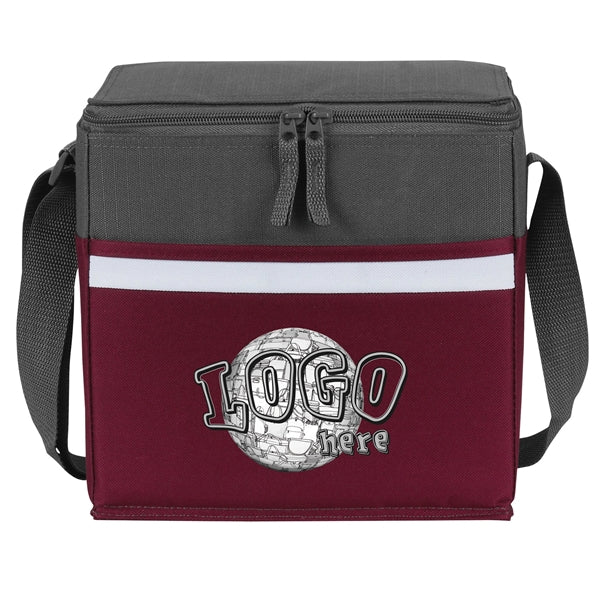 12 Can Two-Tone Insulated Cooler Bag