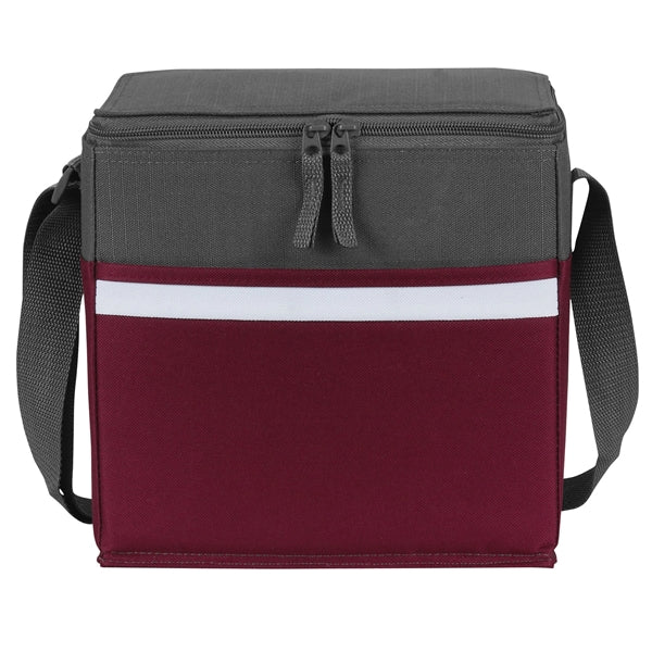 12 Can Two-Tone Insulated Cooler Bag