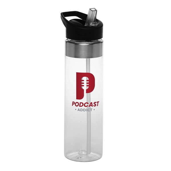 24 oz. Titan Tritan Plastic Water Bottle (1 Color Imprint)