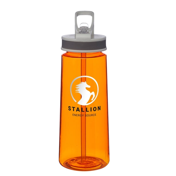 22 oz. Jog Sports Water Bottle (1 Color Imprint)